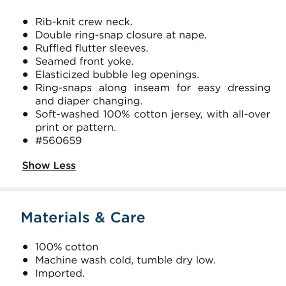 New 2 pack ruffle bubble romper set size 3-6 months - Picture 9 of 9